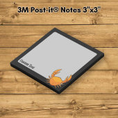 Oranje Krab Post-it® Notes