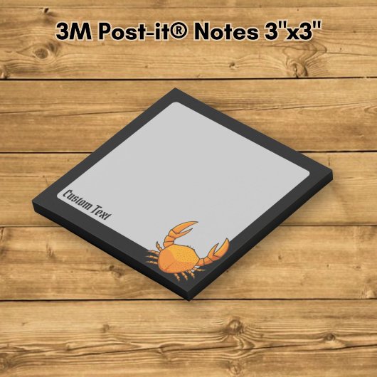 Oranje Krab Post-it® Notes
