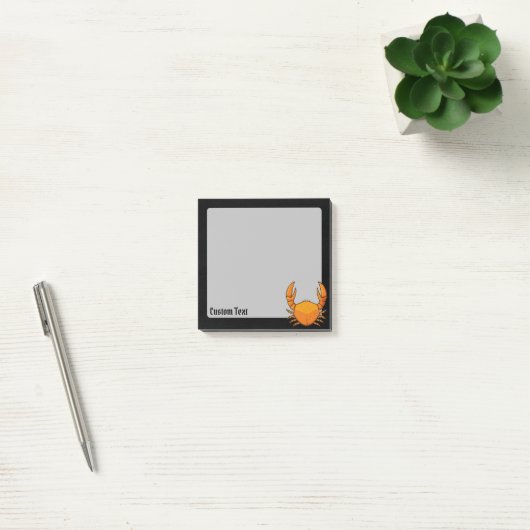 Oranje krab post-it® notes (Kantoor)