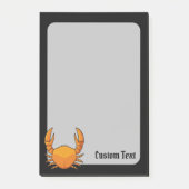 Oranje Krab Post-it® Notes (Voorkant)