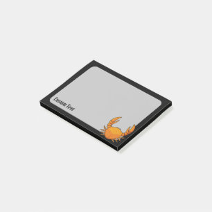 Oranje krab post-it® notes