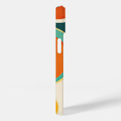 Oranje kringen en kleurstromen Case-Mate iPhone case (Achterkant / Rechts)