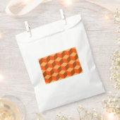 Oranje kubussen bedankzakje (Geknipt)
