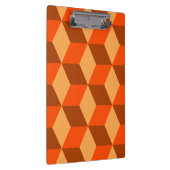 Oranje kubussen klembord (Rechts)