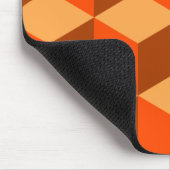 Oranje kubussen muismat (Hoek)