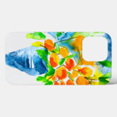 Oranje kumquat fruit kunst waterverf Case-Mate iPhone case (Achterkant (horizontaal))