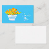 Oranje kumquats waterverf vruchten notitiekaartje (Voorkant / Achterkant)