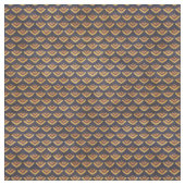 Oranje kunstdeco  stof (Close Up)