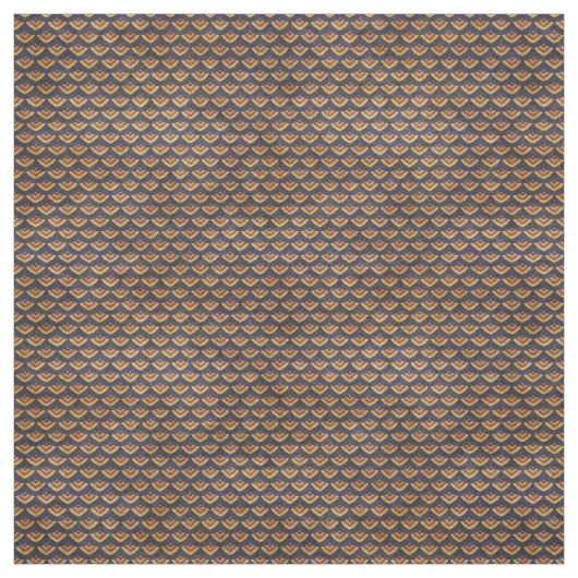 Oranje kunstdeco  stof (Swatch)