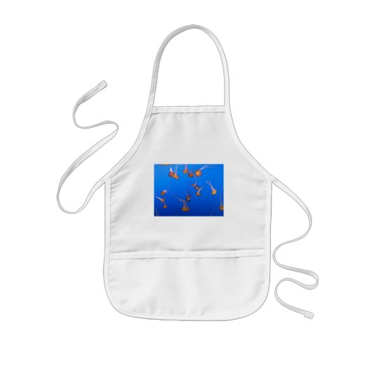 Oranje kwal Apron Kinder Schort (Voorkant)
