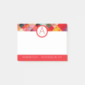 Oranje kwaliteit post-it® notes (Voorkant)