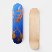 Oranje Kwallen Skateboard (Voorkant)