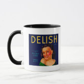 Oranje labelEl Centro, CA Mok (Links)