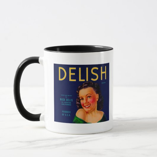 Oranje labelEl Centro, CA Mok (Links)