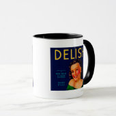 Oranje labelEl Centro, CA Mok (Voorkant rechts)