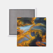 Oranje Laced Pietersite Magneet (Voorkant / Achterkant)