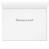 Oranje Lake Sunrise Dank u kaart (Binnen Horizontaal (Onder))