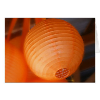 Oranje lantaarn