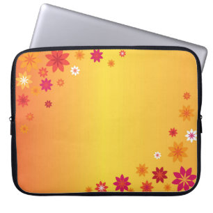 Oranje laptophoes laptop sleeve