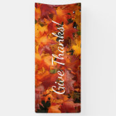 Oranje Leaves Spandoek (Verticaal)