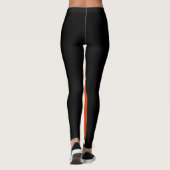 Oranje Leggingen Leggings (Achterkant)