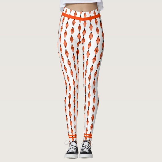 Oranje Leggings (Voorkant)