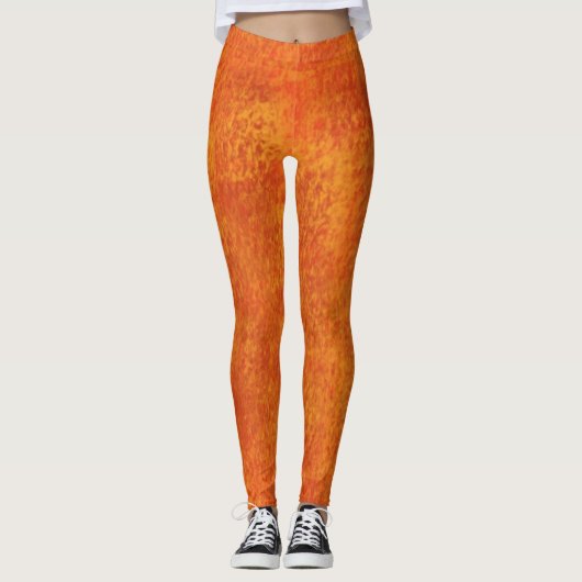 Oranje Leggings (Voorkant)