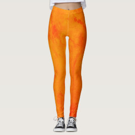 Oranje Leggings