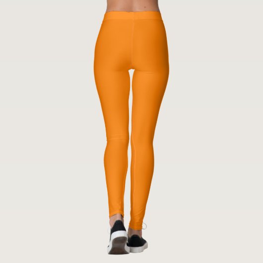 Oranje Leggings (Achterkant)