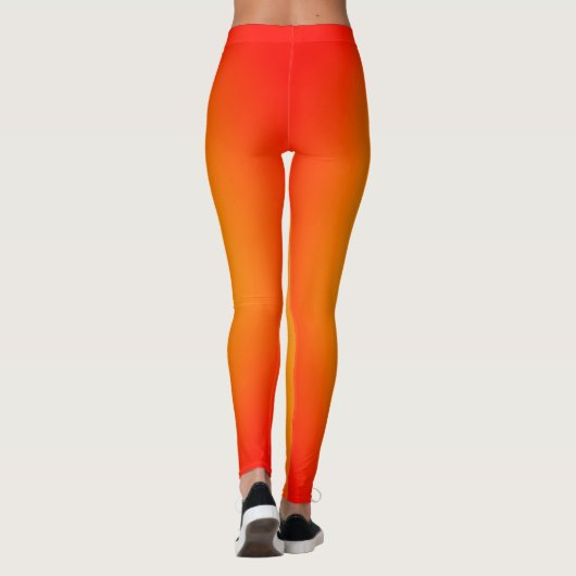 oranje Leggings (Achterkant)