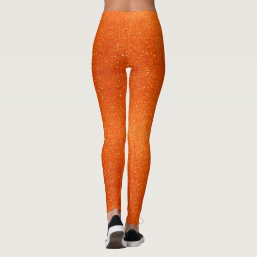 Oranje Leggings (Achterkant)