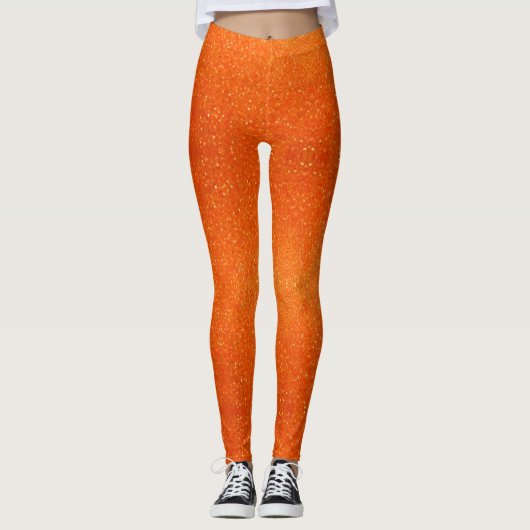 Oranje Leggings (Voorkant)