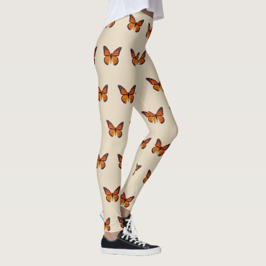 Oranje Leggings voor de vlinder (Rechts)