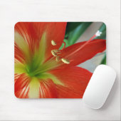 oranje lelie muismat (Met muis)