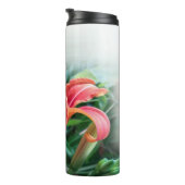 oranje lelie thermosbeker (Geroteerd rechts)