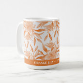 ORANJE LELIEBLOEM BETEKENIS MOK (Voorkant links)