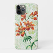 Oranje leliebloemen stijl Case-Mate iPhone case (Achterkant)