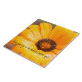 Oranje lente afscheid Afrikaanse feestdag Tegeltje (Zijkant)