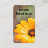 Oranje lente afscheid Afrikaanse feestdag Visitekaartje (Voorkant)