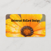 Oranje lente afscheid Afrikaanse feestdag Visitekaartje (Voorkant)