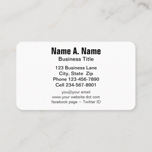 Oranje lente afscheid Afrikaanse feestdag Visitekaartje (Achterkant)