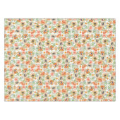 Oranje Lente Bloemen Tafelkleed (Voorkant (Horizontaal))
