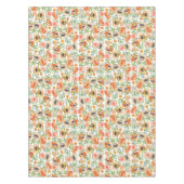 Oranje Lente Bloemen Tafelkleed (Voorkant)