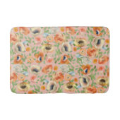 Oranje lentevloeren badmat (Voorkant)