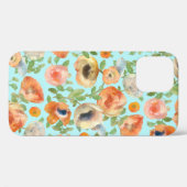 Oranje lentevloeren Case-Mate iPhone case (Achterkant (horizontaal))