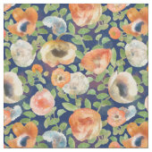 Oranje lentevloeren stof (Close Up)