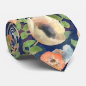 Oranje lentevloeren stropdas (Opgerold)