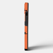 Oranje, leuke, trendy, geometrische Memphis-afbeel Case-Mate iPhone Case (Achterkant / Links)