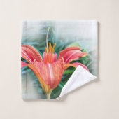 oranje lib bad handdoek (Wasdoekje)