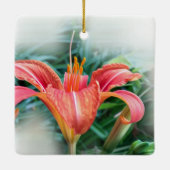 oranje lib keramisch ornament (Achterkant)